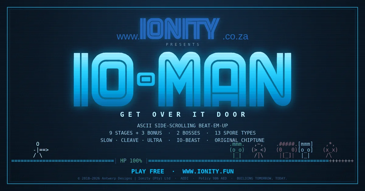 IO-MAN banner